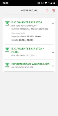 Valente Fidelidade android App screenshot 0